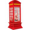 FOREVER Vianočná dekorácia CHRISTMAS SNOW LANTERN PHONE BOX FLX-2 Telefónna búdka