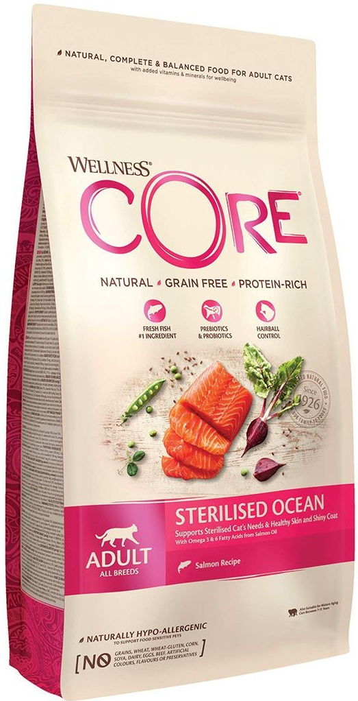 Wellness Core Cat Adult Sterilised OCEAN Salmon 4 kg