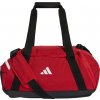 Športová taška adidas TIRO DUFFLE S Červená,Čierna,Biela