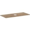Hansgrohe Xelu Q doska pod umývadlo 118 x 55 cm prírodný buk 54115230