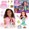 MINI BÁBIKA BÁBIKA DISNEY MALÁ MORSKÁ VÍLA ARIELKA ARIEL 16 CM + DOPLNKY
