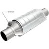 Univerzálny katalyzátor MAGNAFLOW 456034 Euro 5 - 51mm