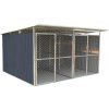 G21 Koterec pre psa G21 KEN 886 - 322 x 275 cm, dvojmiestny, sivý