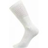 Froté ponožky s jemným patetom Treking 012 biela