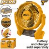 INGCO Akumulátorový ventilátor 180 mm 20 V (bez batérie a nabíjačky)