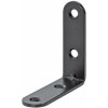 Hettich Uhlový profil pre stoličky, čierny, 50 x 15 x 50 x 2 mm
