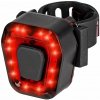Verk 14494 Zadné svetlo na bicykel LED, IPX4 červené