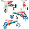 Drevený detský bežecký bicykel Jazdidlo Chodítko Stabilný bicykel