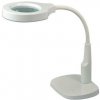 HADEX LED Stmievateľná stolná lampa s bifokálnou lupou LED/6W/230V biela HD0542 + záruka 3 roky zadarmo