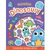 Guliočko Dinosaury 20 reliéfnych samolepiek