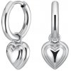 Rosefield Oceľové náušnice so srdiečkami 2v1 JEHPS-J986