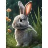 Diamantový obraz Zajačik v tráve