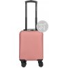 Kabínový kufor podsedadlový ABS 25L Enrico Benetti - staroružová