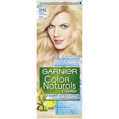 Garnier Color Naturals Creme - Zosvetľujúci farba na vlasy - 6,25 Light Icy Mahogany