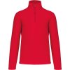 Kariban Mikina Kariban K912 Enzo s 1/4 zipem, mikrofleecová COT20K91200402-red M Červená