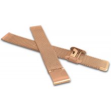 Lavvu Rose gold kovový tah mesh band rose gold LPSNR18