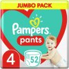 Pampers Pants 4, Maxi 9-15kg 52pcs 2024 plienkové nohavičky