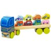 CUBIKA CUBIKA 13418 Kamión s autami drevená skladačka 12 dielov MA1-13418