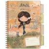 Argus Zošit A5 s rozraďovačom, špirála, 100listov, dizajn Anekke