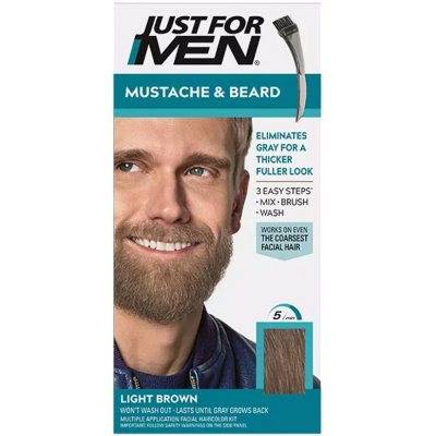 Just For Men Moustache & Beard M25 Light Brown