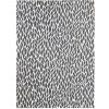 SCAN QUILT Kuchynské utierky Dekoro 9029 Lístočky sivá Bavlna 50x70 cm
