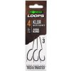 KORDA - Náväzec Loop Rigs Klor veľ. 4, 30 lb 3 ks