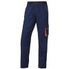 Delta Plus M6PAN Pracovné nohavice do pása S, Námornícka modrá-Oranžová