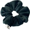 Gumička Scrunchie zamatová luxusná Classic tmavozelená