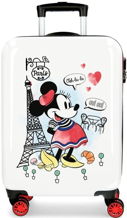 Joummabags ABS Minnie Around the World Paris Red 33 l