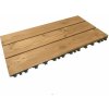 Smartdeck click dlaždice / borovica / 60 x 30 x 2,5 cm / drevo/plast / prírodné