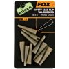 FOX Edges veľ.7 Lead Clip Tail Rubbers trans khaki