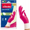 Rukavice Vileda Gumové rukavice na upratovanie Latex Universal Veľkosť S - S 1 pár