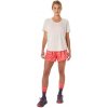 ASICS Road All Over print 2-N-1 3.5IN short women coral reef L