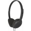 KOSS sluchátka KPH8, 80Hz - 18kHz, 94dB/mW, 3.5mm jack, 1.2m - černá