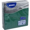 Wimex Obrúsok 2V tmavozelený 33x33cm 50ks