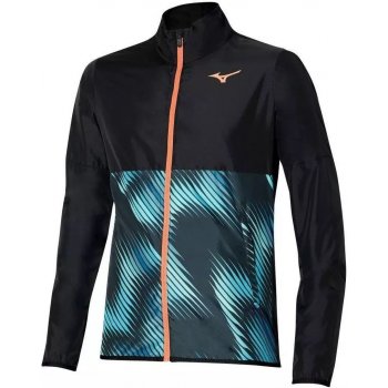 Mizuno Hoody Jacket - black/blue ashes