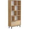 Knižnica One Walnut and Oak