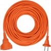 Solight PS21 1z pohyblivý prívod - spojka, 15m, 2 x 1,5mm2, oranžová