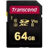 TRANSCEND SDXC karta 64GB 700S, UHS-II U3 Class 10 (R:285/W:180 MB/s)