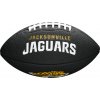Mini lopta na americký futbal Wilson MINI NFL TEAM SOFT TOUCH FB BL JX čierna,biela,žltá