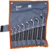 Extol Craft Kľúče očkové vyhnuté Cr-V, 8-dielna sada, 6-22mm