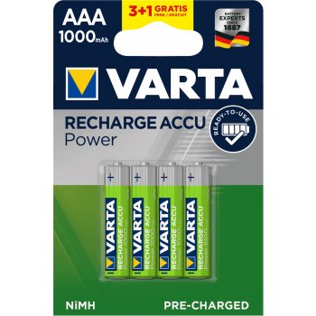 Varta Power AAA 1000 mAh 4ks 5703 301 494