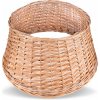 Prútený obal na stojan na vianočný stromček, ozdobný kôš, prírodný boho štýl, 52 cm