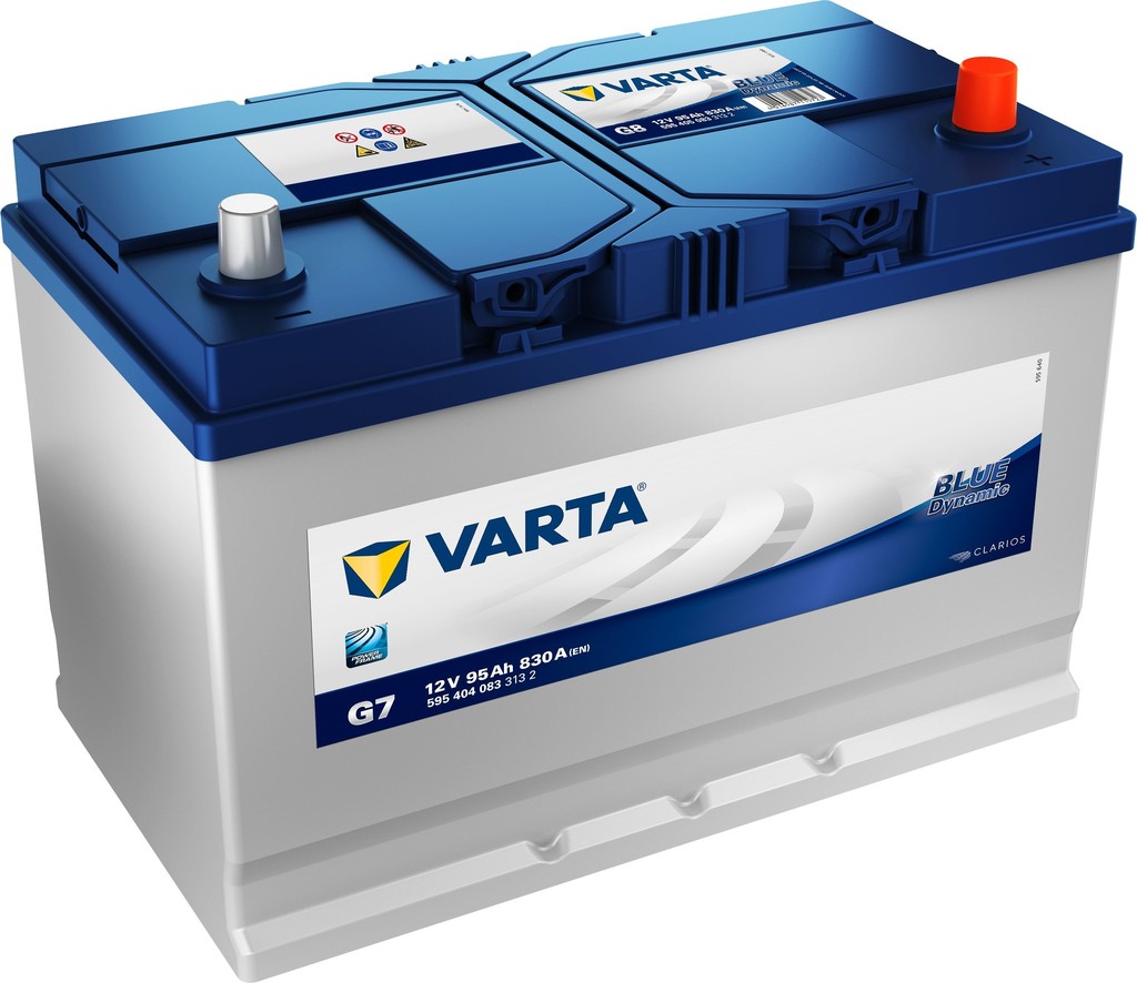 Varta Blue Dynamic 12V 95Ah 830A 595 404 083 od 113,9 € - Heureka.sk