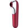 Satisfyer Dual Love - inteligentný vaginálny a klitorisový vibrátor (červený)