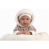 Llorens 74106 NEW BORN realistická bábätko so zvukmi a mäkkým látkovým telom 42