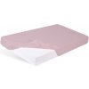 Babymatex plachta ochranná s gumou Bamboo Staroružová 60x120