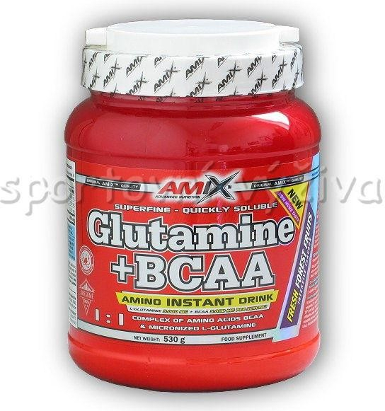 Amix Glutamine + BCAA 530 g od 23,8 € - Heureka.sk
