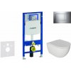 Geberit Duofix Set predstenovej inštalácie, klozetu Oudee a dosky softclose, tlačidlo Sigma30, chróm SANI11CA1121