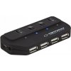Esperanza 4x USB port 2.0 HUB, EA127